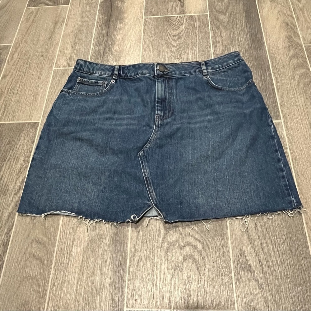 Asos Denim Mini Skirt - Picture 2 of 7